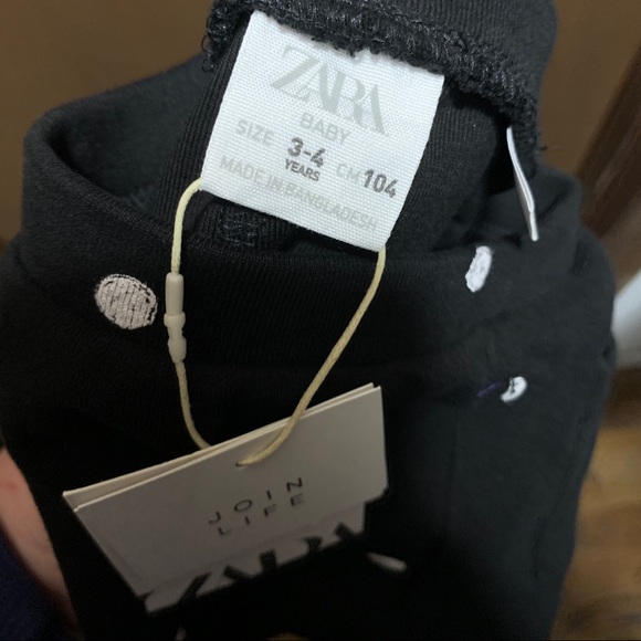 Zara Polka Dot Pants and Shirt Set - Picture 4 of 5